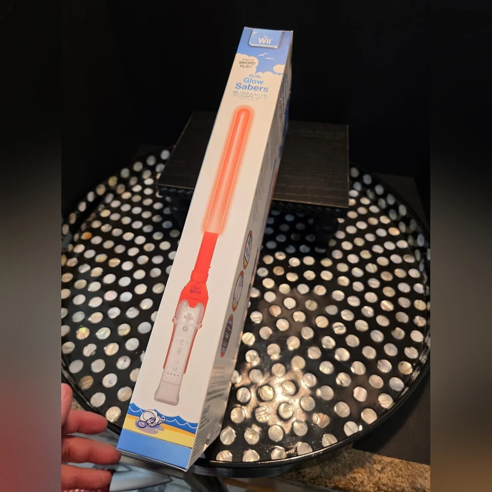 Wii Motion Plus Glow Sabers Set